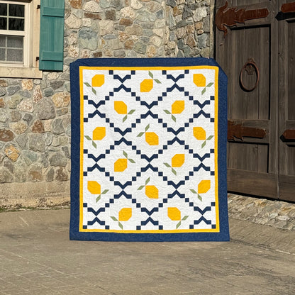Amalfi Lemons Quilt QC-3001e - Downloadable Pattern