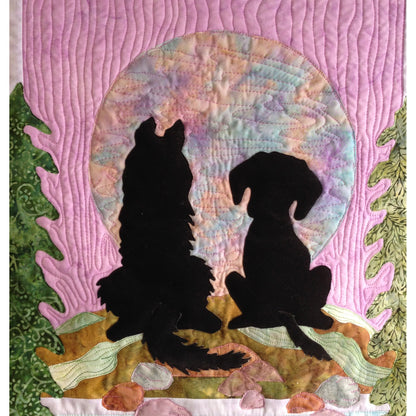 A Quiet Moment Between Friends Quilt QFA-101e - Downloadable Pattern