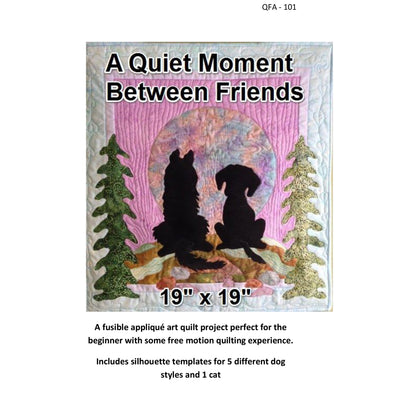 A Quiet Moment Between Friends Quilt QFA-101e - Downloadable Pattern