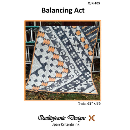 Balancing Act Quilt Pattern QJK-105 - Paper Pattern