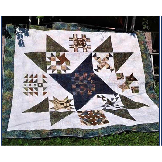 Double Vision Quilt Pattern QJK-106 - Paper Pattern
