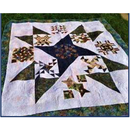 Double Vision Quilt Pattern QJK-106 - Paper Pattern