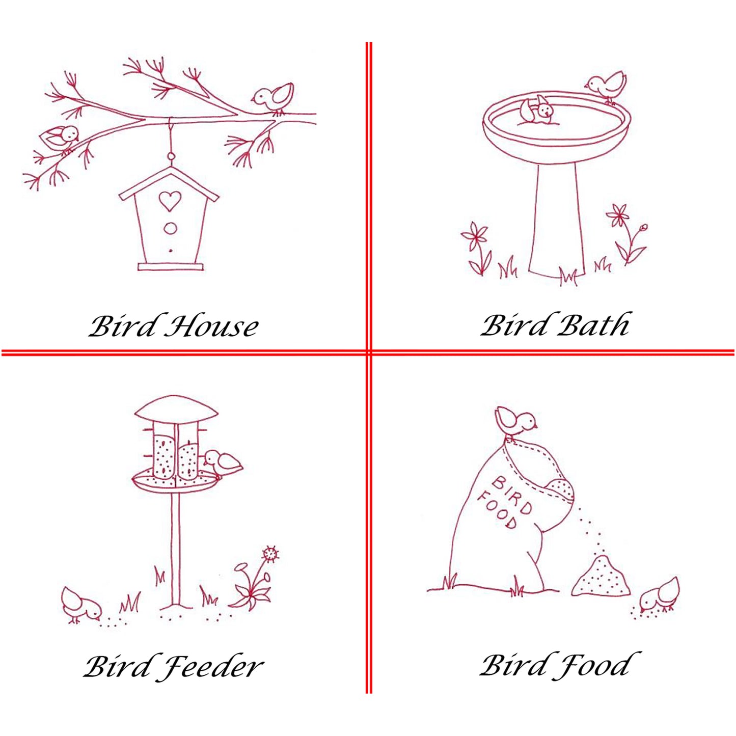 A Bird's Life Embroidery QLD-149e - Downloadable Pattern