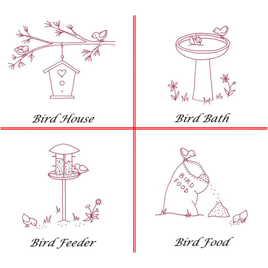 A Bird's Life Embroidery QLD-149e - Downloadable Pattern