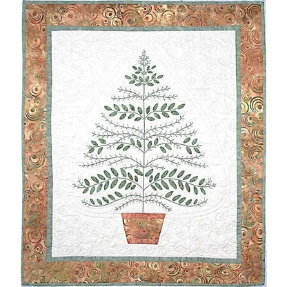 Greenery Quilt QLD-194e - Downloadable Pattern