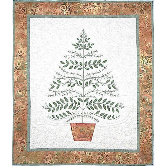 Greenery Quilt QLD-194e - Downloadable Pattern