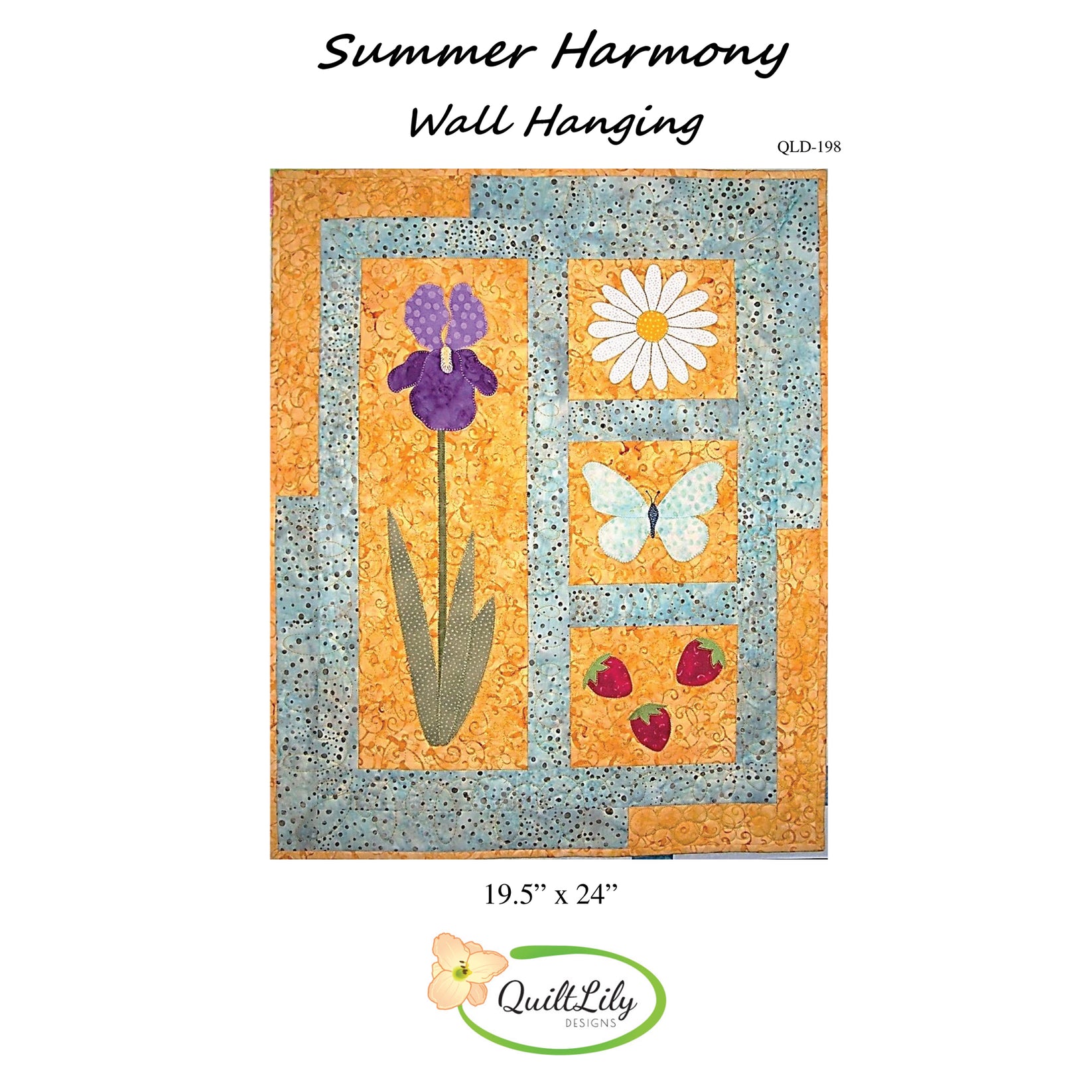 Summer Harmony Wall Hanging QLD-198e - Downloadable Pattern ...