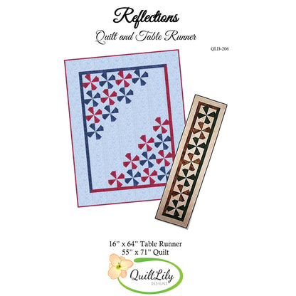 Reflections Quilt QLD-206e - Downloadable Pattern