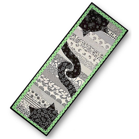 Cat Tails Table Runner QLD-211e - Downloadable Pattern