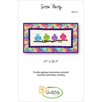 Sittin' Pretty Quilt QLD-218e - Downloadable Pattern