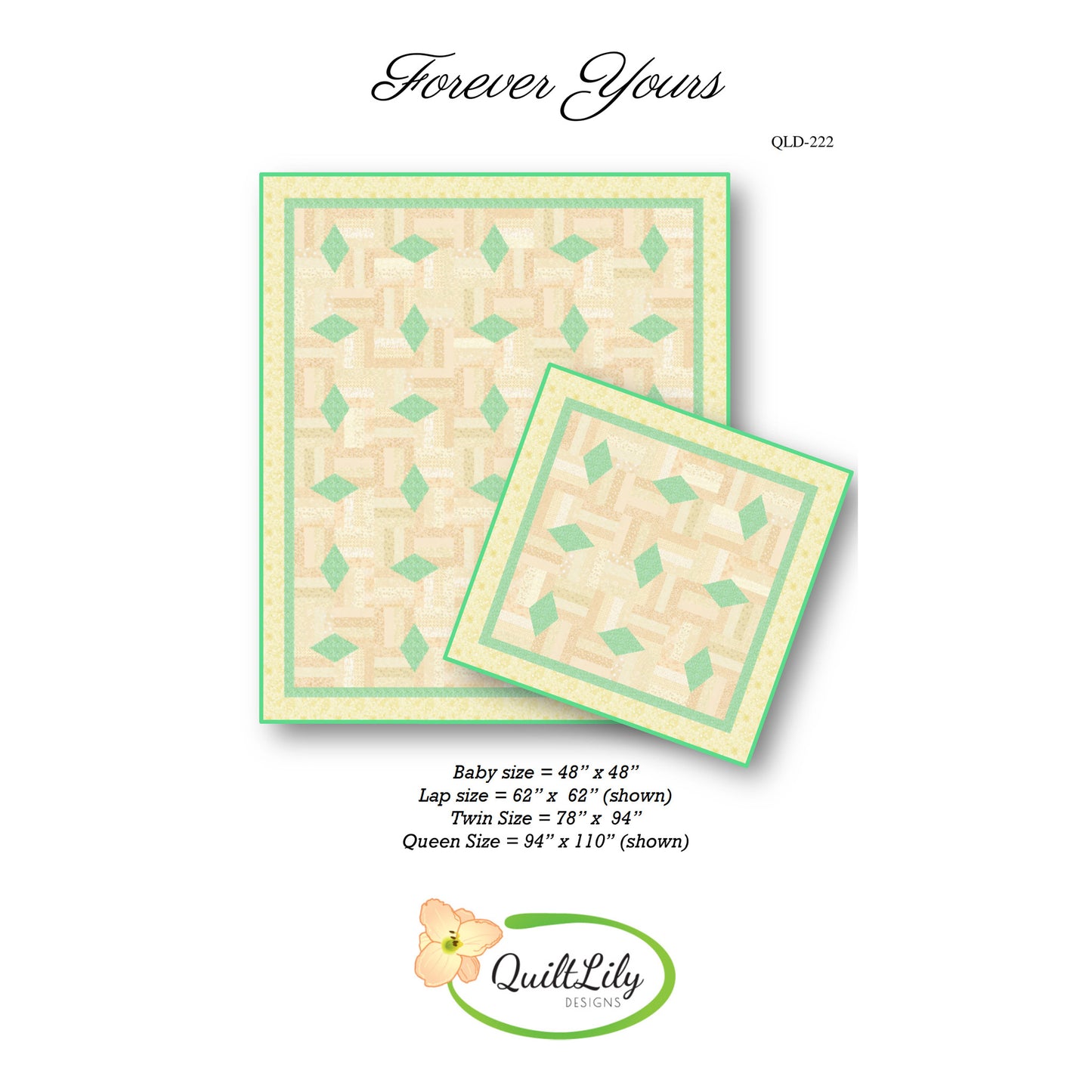 Forever Yours Quilt QLD-222e - Downloadable Pattern