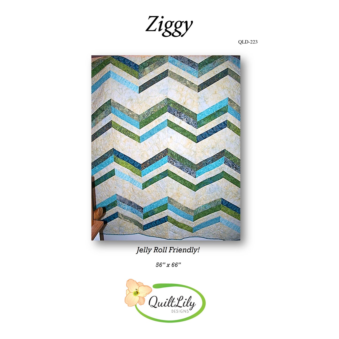 Ziggy Quilt QLD-223e - Downloadable Pattern