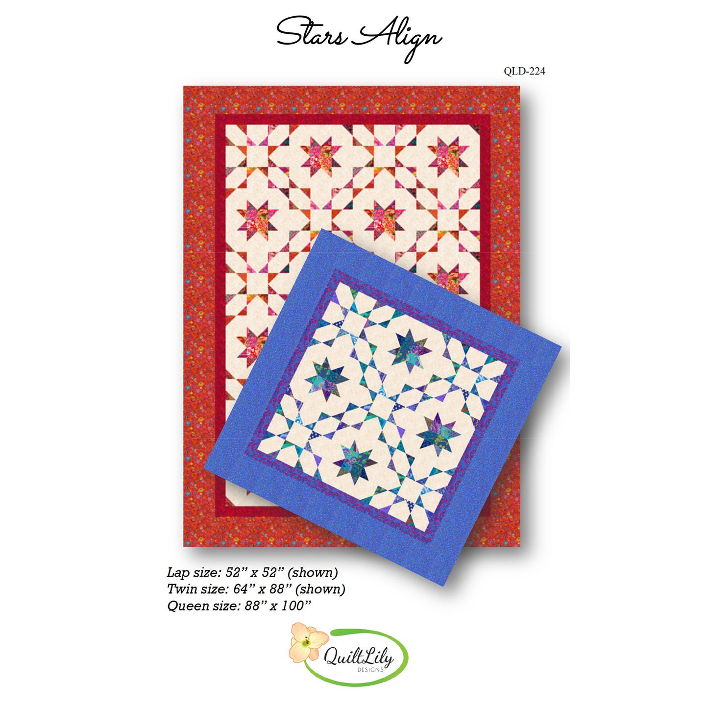 Stars Align Quilt QLD-224e - Downloadable Pattern