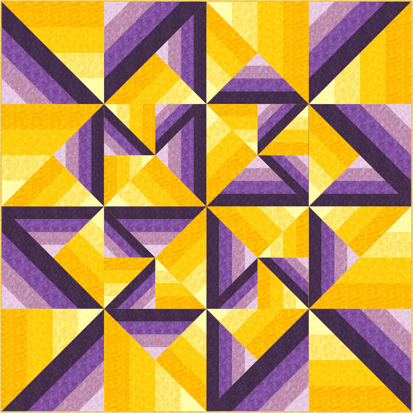 Unexpected Twist Quilt Pattern QN-002 - Paper Pattern