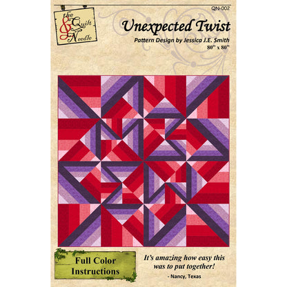 Unexpected Twist Quilt Pattern QN-002 - Paper Pattern
