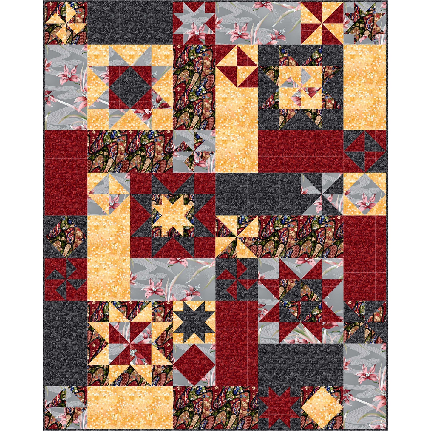 Easy Peasy Quilt Pattern QN-003 - Paper Pattern
