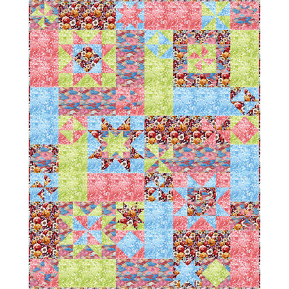 Easy Peasy Quilt Pattern QN-003 - Paper Pattern