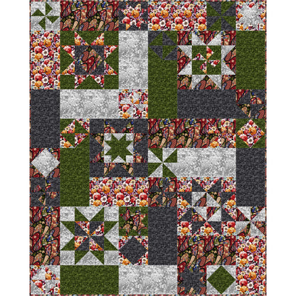 Easy Peasy Quilt Pattern QN-003 - Paper Pattern