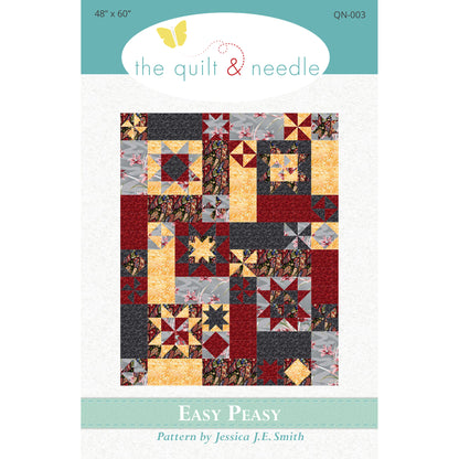 Easy Peasy Quilt Pattern QN-003 - Paper Pattern