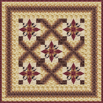 Misty Irish Morning Quilt QN-007e - Downloadable Pattern