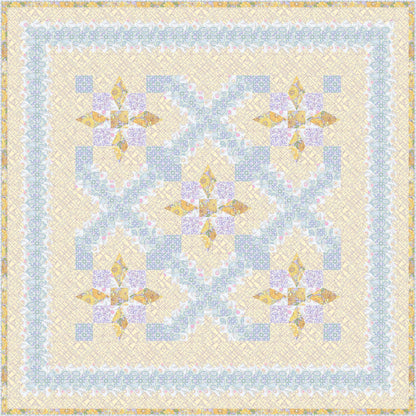 Misty Irish Morning Quilt QN-007e - Downloadable Pattern