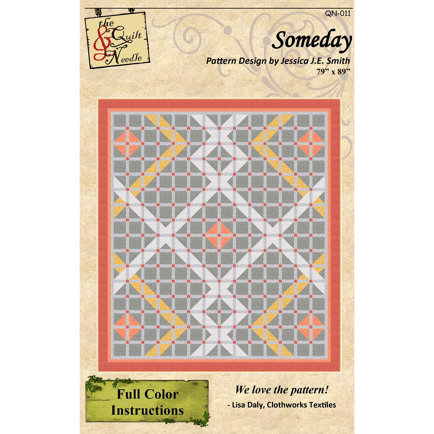 Someday Quilt QN-011e - Downloadable Pattern