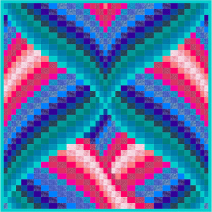 Past Tense Quilt Pattern QN-028 - Paper Pattern