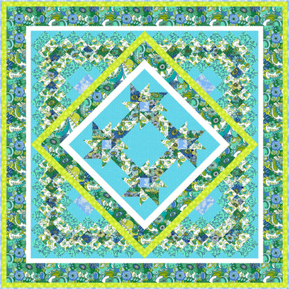 Lola's Dance Quilt Pattern QN-029 - Paper Pattern