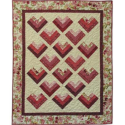 Hearts Quilt QW-02e - Downloadable Pattern