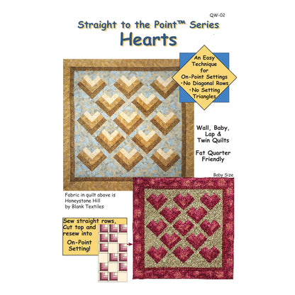 Hearts Quilt QW-02e - Downloadable Pattern