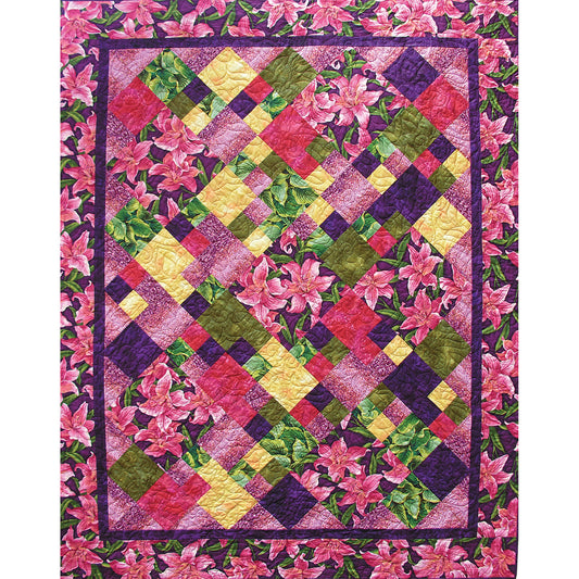 Contra Dance Quilt QW-03e - Downloadable Pattern