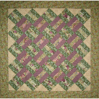 Cross Ties Quilt Pattern - Straight to the Point Series QW-04 - Paper Pattern