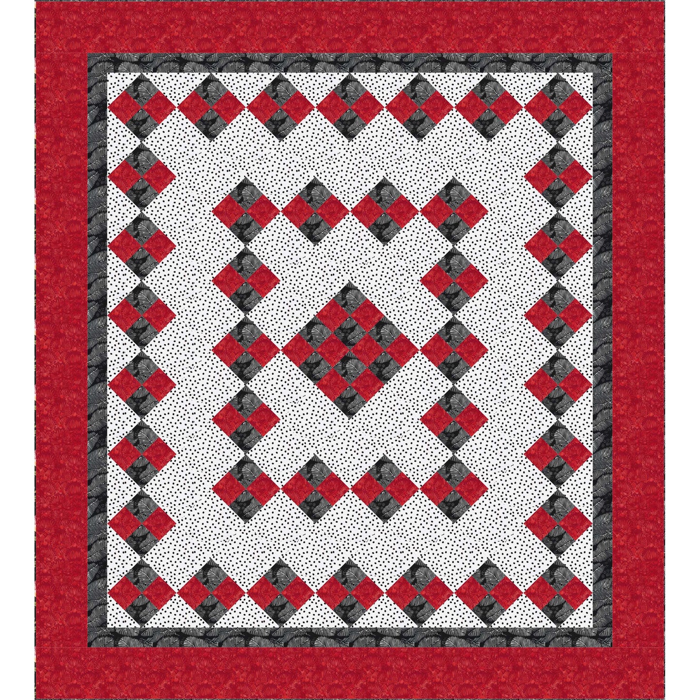 Foxtrot Quilt QW-05e - Downloadable Pattern