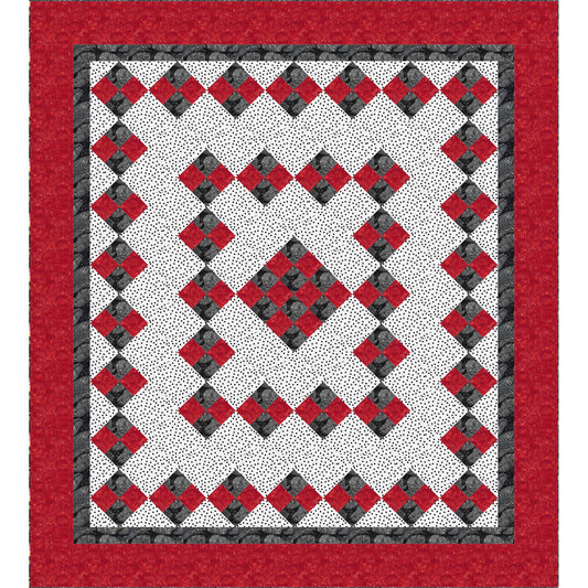 Foxtrot Quilt QW-05e - Downloadable Pattern