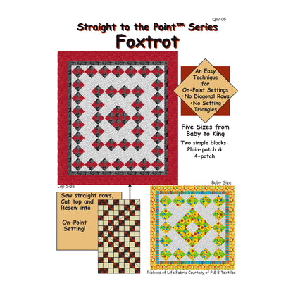 Foxtrot Quilt QW-05e - Downloadable Pattern