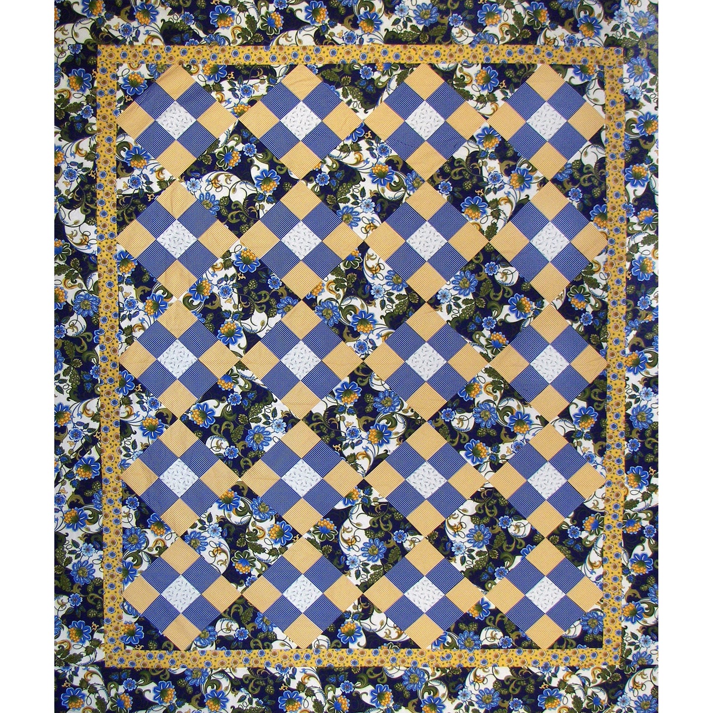 Irish Reel Quilt Pattern - Straight to the Point Series QW-07 - Paper Pattern