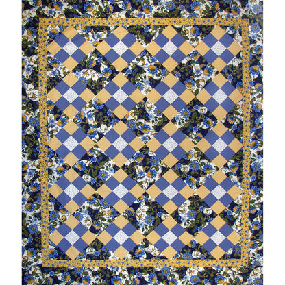 Irish Reel Quilt Pattern - Straight to the Point Series QW-07 - Paper Pattern