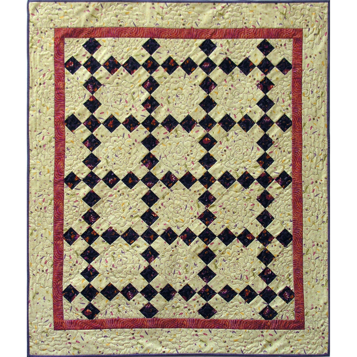 Irish Reel Quilt Pattern - Straight to the Point Series QW-07 - Paper Pattern