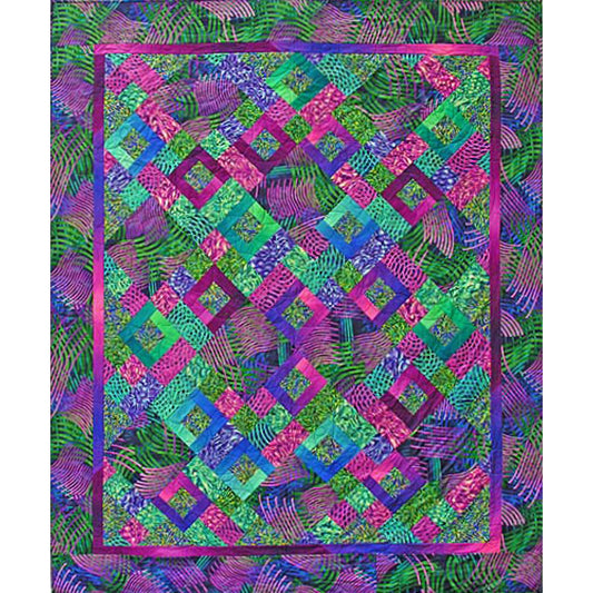 Bolero Quilt Pattern - Straight to the Point Series QW-08 - Paper Pattern