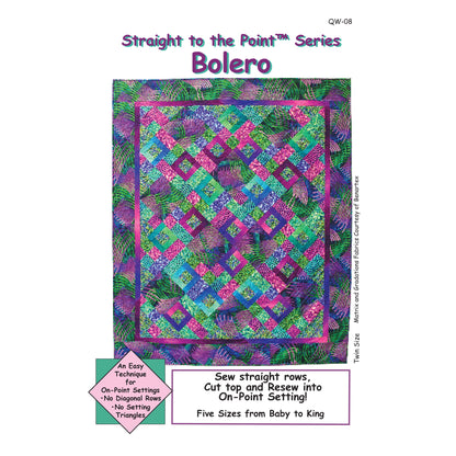 Bolero Quilt QW-08e - Downloadable Pattern