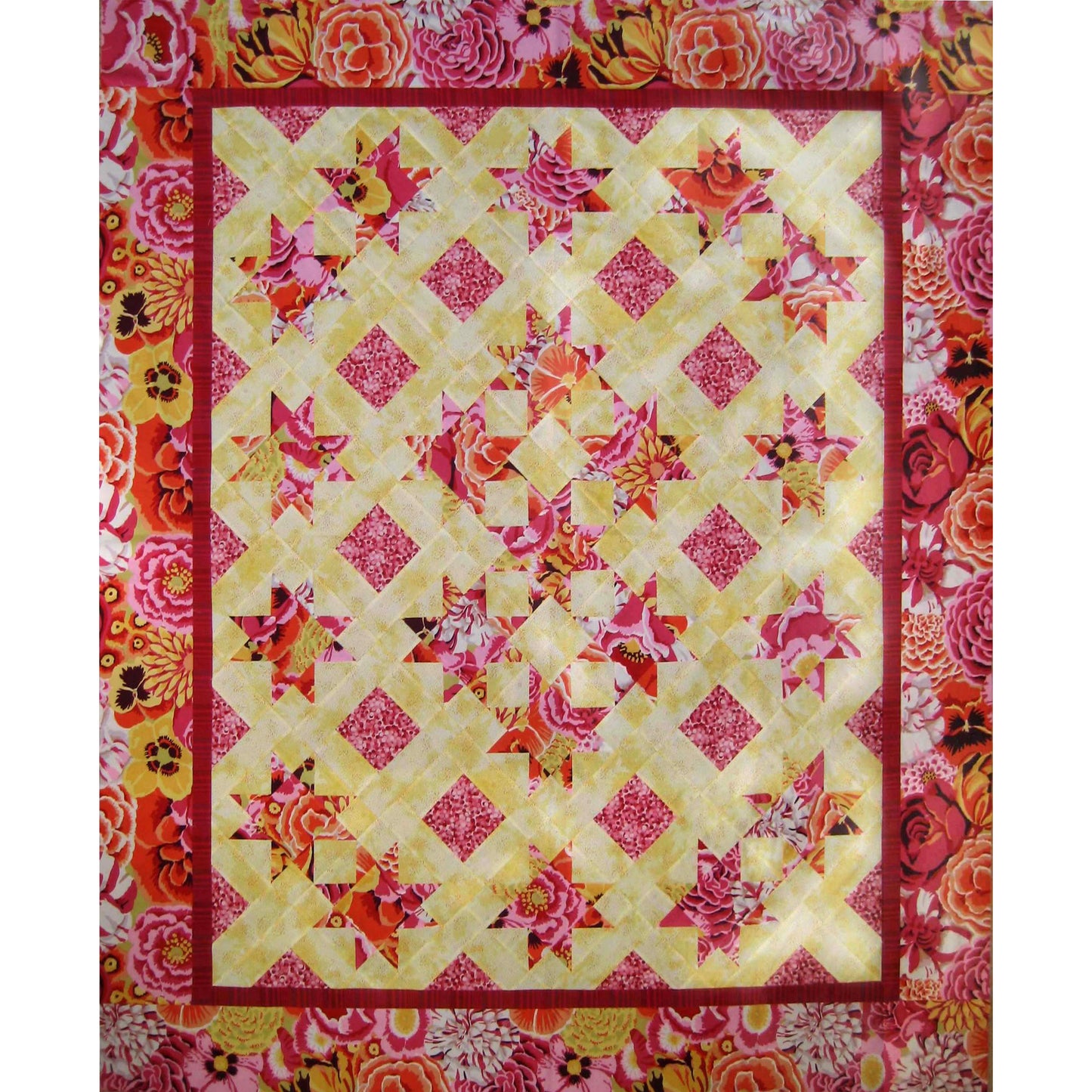 Stars for Audrey Quilt Pattern - Straight to the Point Series QW-12w - Wholesale Product