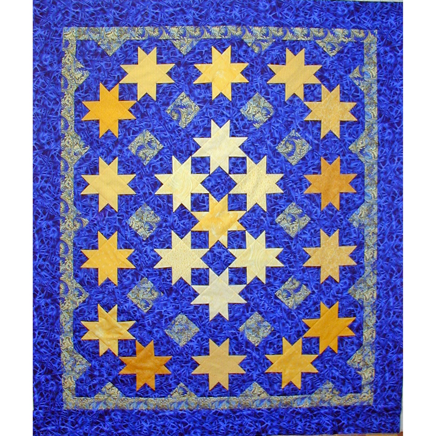 Stars for Audrey Quilt Pattern - Straight to the Point Series QW-12w - Wholesale Product