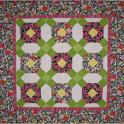Flowers for Abby Quilt QW-13e - Downloadable Pattern