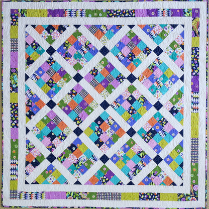 Jelly Patch Quilt Pattern - Straight to the Point Series QW-14 - Paper Pattern