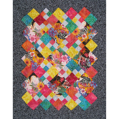 Contra Dance Tango Quilt QW-22e - Downloadable Pattern
