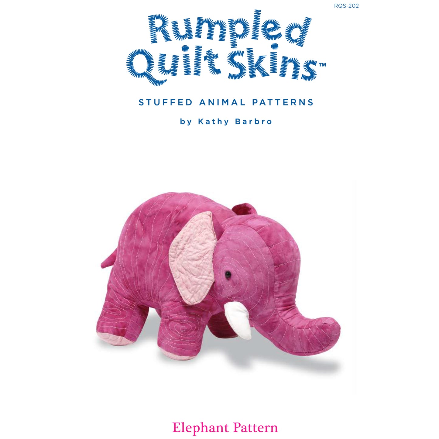 Cover image of pattern for Stuffed Animal Patters: Elephant.