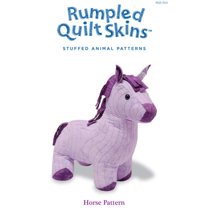 Horse Stuffed Animal RQS-304e - Downloadable Pattern
