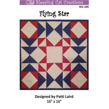 Flying Star Quilt Pattern SCC-105 - Paper Pattern