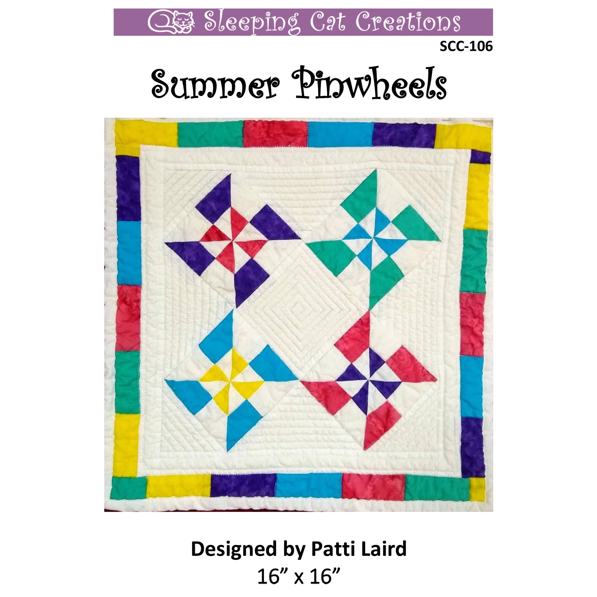 Summer Pinwheels Quilt SCC-106e - Downloadable Pattern – QuiltWoman.com