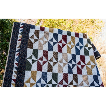 Fat Quarter Twist Quilt SCC-108e - Downloadable Pattern